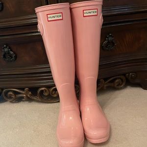 Hunter Rain Boots size 10.